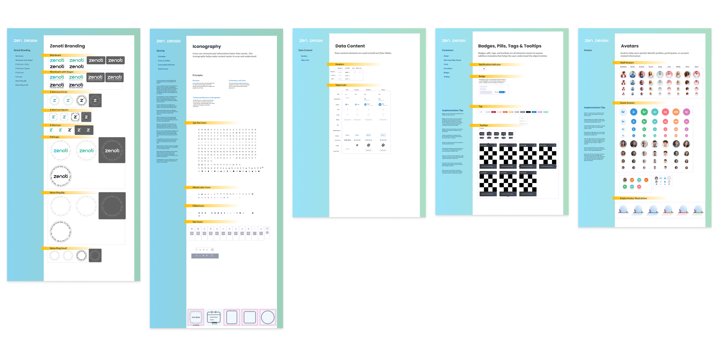 Design system elements